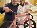 Venaria festeggia il via del Giro con una torta di cioccolato di 100 chili