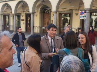 Fratoianni in visita a Moncalieri e Venaria Fratoianni in visita a Moncalieri e Venaria