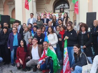 Fratoianni in visita a Moncalieri e Venaria Fratoianni in visita a Moncalieri e Venaria