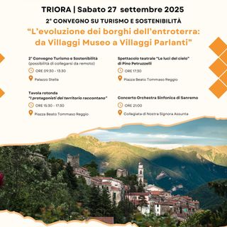 La narrazione dei borghi dell’entroterra protagonista a Triora: sabato il 2° convegno su turismo e sostenibilità
