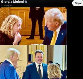 Trump: &quot;Con Meloni grande incontro, è piena di energia&quot;