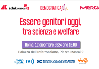 'Essere genitori oggi, tra scienza e welfare', il 12 dicembre evento Adnkronos Q&amp;A