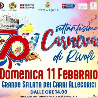 Rivoli: tutto pronto per la 70° edizione del Carnevale