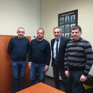 Foto di gruppo tra vertici Cia Piemonte e Arpea