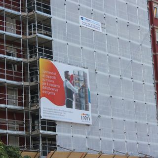 Ponteggio - foto d'archivio