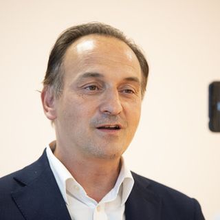 Il governatore del Piemonte Alberto Cirio