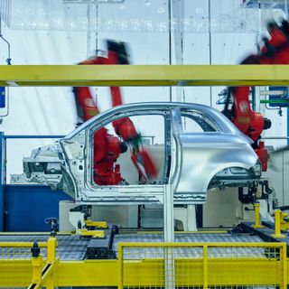 Catena di montaggio auto Mirafiori