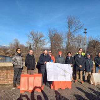 Nuovo ponte sul Ceronda a Venaria Reale: via al cantiere
