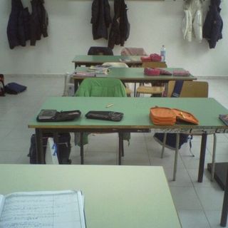 banchi di scuola