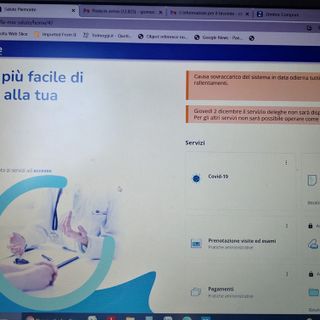&quot;Oggi i servizi di SalutePiemonte.it potrebbero subire rallentamenti&quot;