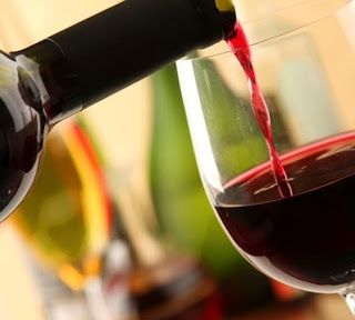 bicchiere di vino rosso