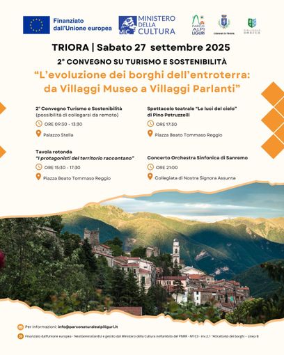 La narrazione dei borghi dell’entroterra protagonista a Triora: sabato il 2° convegno su turismo e sostenibilità