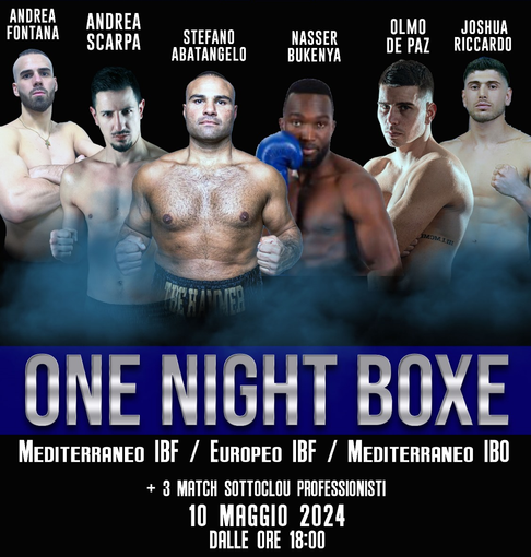Collegno: arriva la "One Night Boxe"