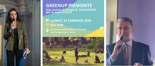 Debutta lunedì 23 febbraio “GreenUP”, il progetto di Fondazione Agrion, Regione Piemonte, Anci e Legambiente Debutta lunedì 23 febbraio “GreenUP”, il progetto di Fondazione Agrion, Regione Piemonte, Anci e Legambiente