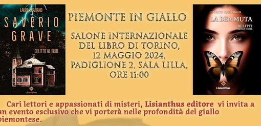Salone Internazione del Libro di Torino: il Piemonte si tinge di giallo Salone Internazione del Libro di Torino: il Piemonte si tinge di giallo