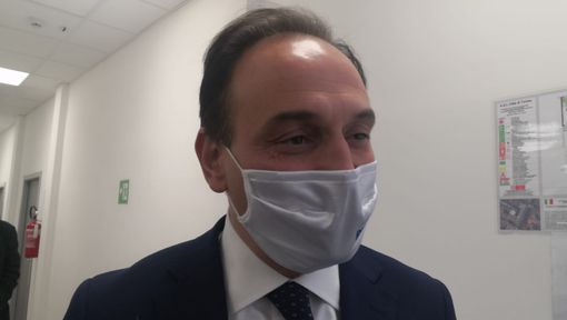 Il governatore Alberto Cirio