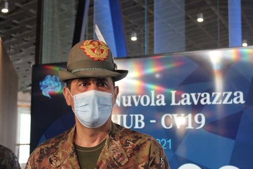 Il generale Figliuolo a Torino (foto di archivio) Il generale Figliuolo a Torino (foto di archivio)