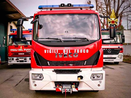 Nuova autopompa per i Vigili del Fuoco di Rivoli Nuova autopompa per i Vigili del Fuoco di Rivoli