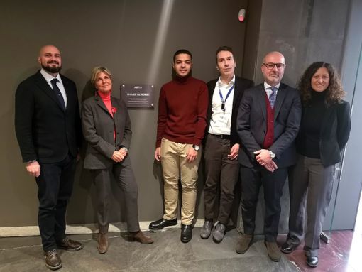 Il nipote del prof. Khaled Al Asaad all'Egizio per visitare la sala dedicata al nonno vittima dell'Isis Il nipote del prof. Khaled Al Asaad all'Egizio per visitare la sala dedicata al nonno vittima dell'Isis