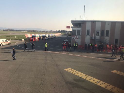 atterraggio a Caselle