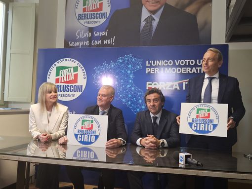 Europee, Forza Italia punta sul notaio Gustavo Gili e sulla chivassese Marta Clara [VIDEO]