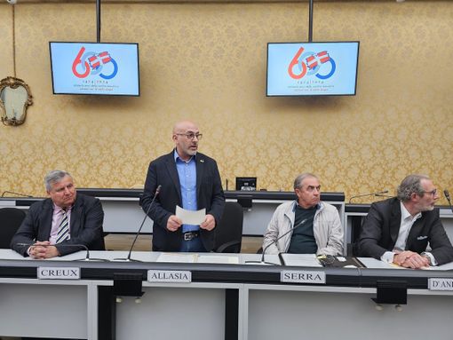 Il presidente del Consiglio regionale Stefano Allasia Il presidente del Consiglio regionale Stefano Allasia