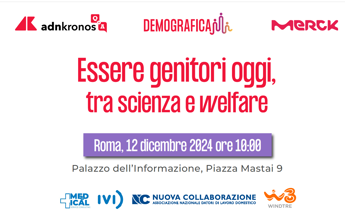 'Essere genitori oggi, tra scienza e welfare', il 12 dicembre evento Adnkronos Q&amp;A