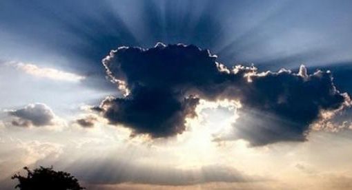 Nuvole coprono il sole