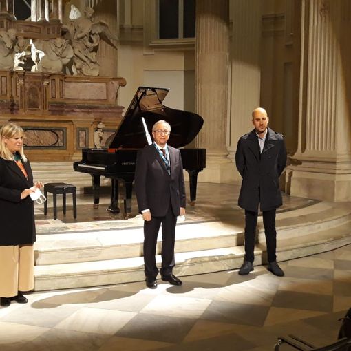 Venaria, concerto, premi e riconoscimenti: la domenica degli Amici per la Musica a Sant’Uberto prima dello stop imposto dalle nuove direttive