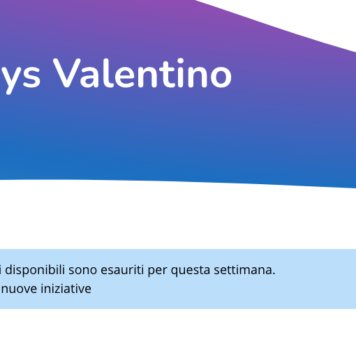 Open Days Valentino &quot;sold out&quot;: i posti vanno a ruba alle prime luci dell'alba