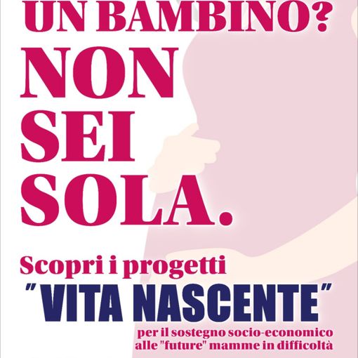 Manifesto di comunicazione Vita nascente