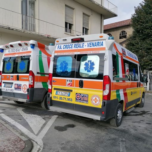 ambulanze in parcheggio