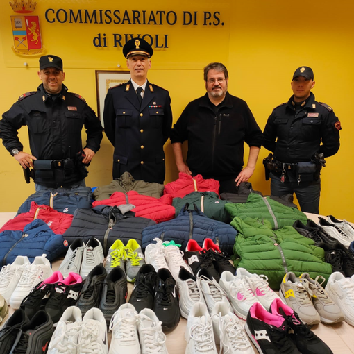 Rivoli: vestiti sequestrati nel 2018 donati ai profughi ucraini