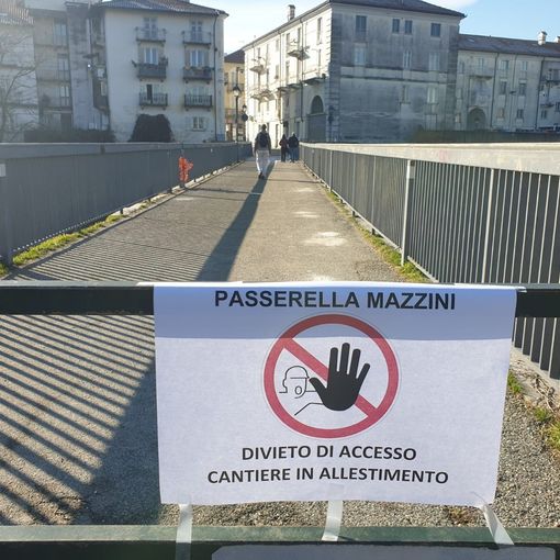 La passerella Mazzini di Venaria