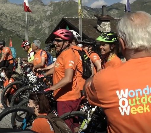 Limone Piemonte: una pedalata per promuovere l'Alta Via del Sale (VIDEO)