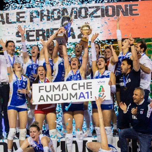 Incontra le campionesse dell’Unionvolley Pinerolo neopromosse nella massima Serie A1