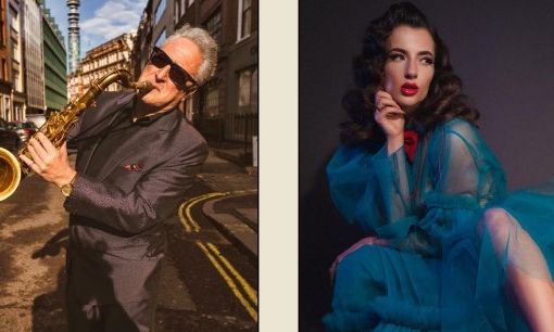 Ray Gelato ed Emma Smith, tra i protagonisti di Jazzaria