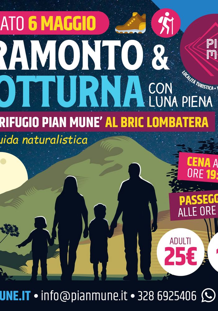 Pian Munè di Paesana: Barbaluc e Notturna al Bric Lombatera