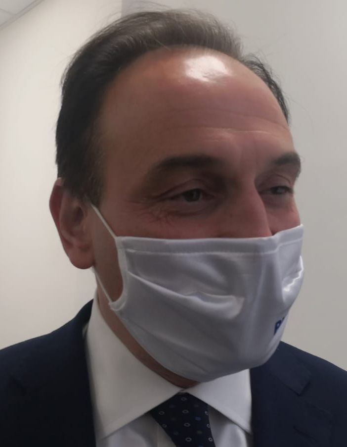 Il governatore Alberto Cirio