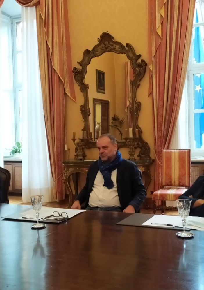 Il rettore Stefano Geuna, il direttore generale Andrea Silvestri e la pro rettrice Giulia Carluccio
