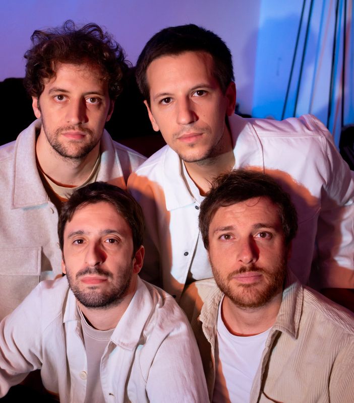 Gli Eugenio in Via Di Gioia in concerto a Venaria Reale per il tour di Sì Eccolo