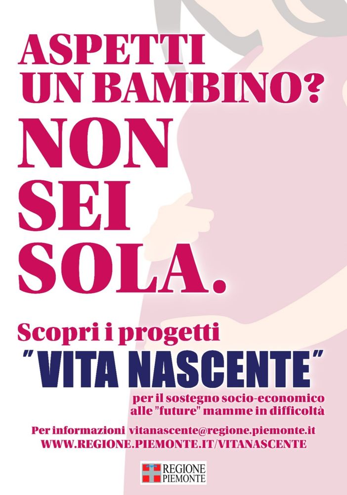 Manifesto di comunicazione Vita nascente