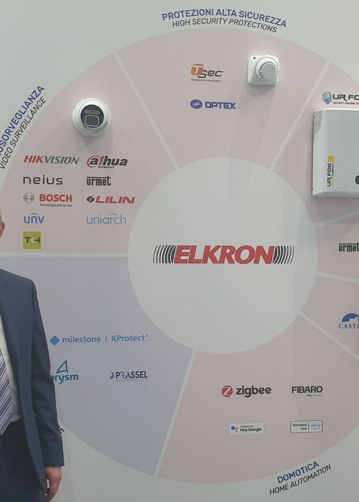 ELKRON a Fiera Sicurezza: in evidenza i sistemi antintrusione ibridi mp3000 e medea, le centrali antincendio fap, i nuovi sofware di configurazione, supervisione e mapping iperfire
