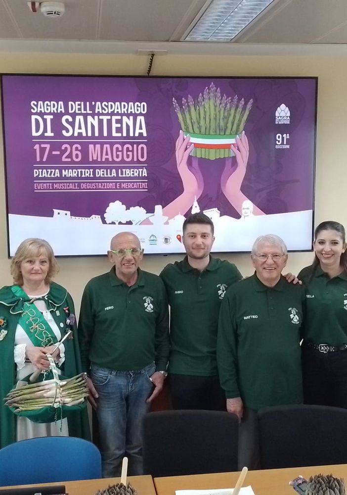 A Santena torna l'appuntamento con la Fiera dell'asparago