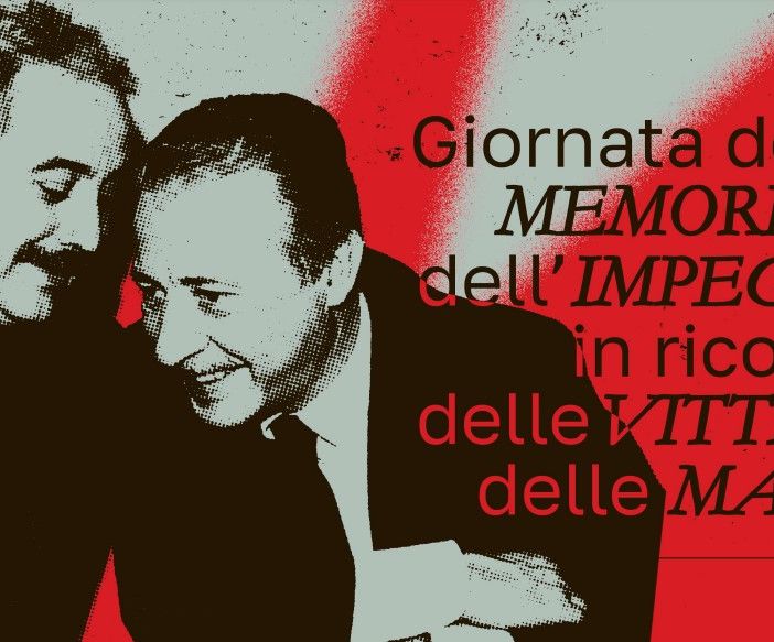 giornata vittime della mafia locandina