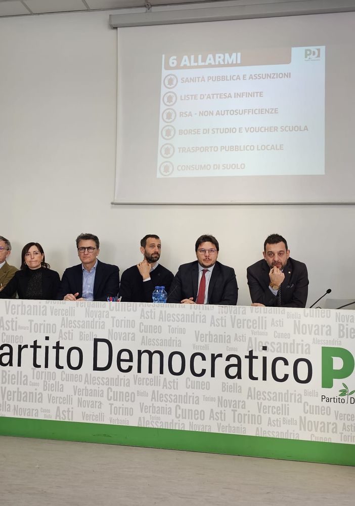 Pd all'attacco: &quot;Dalla sanità al trasporto pubblico e scuola è allarme rosso per scelte giunta Cirio&quot;