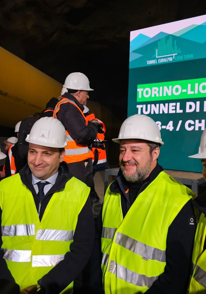 salvini con cirio e lo russo