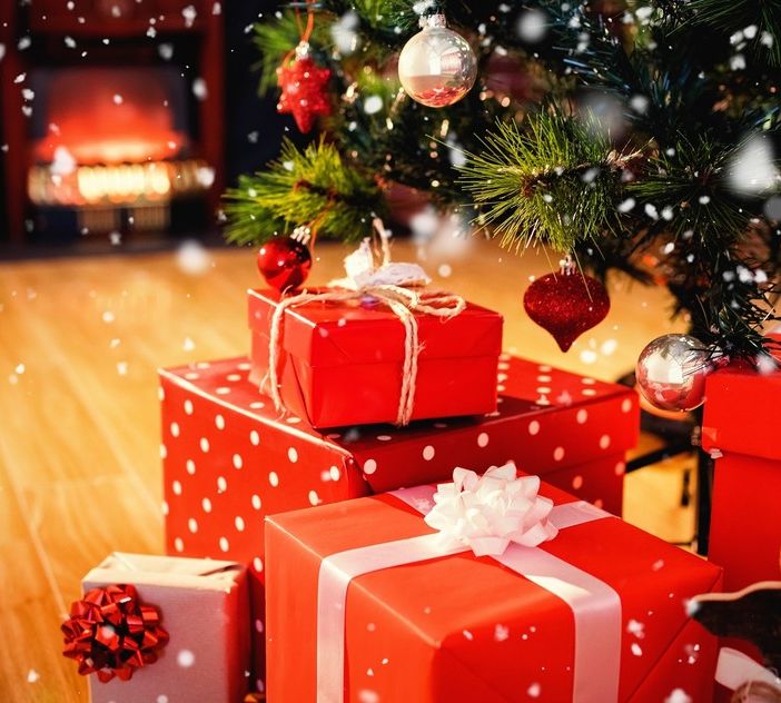regali di natale - foto di archivio