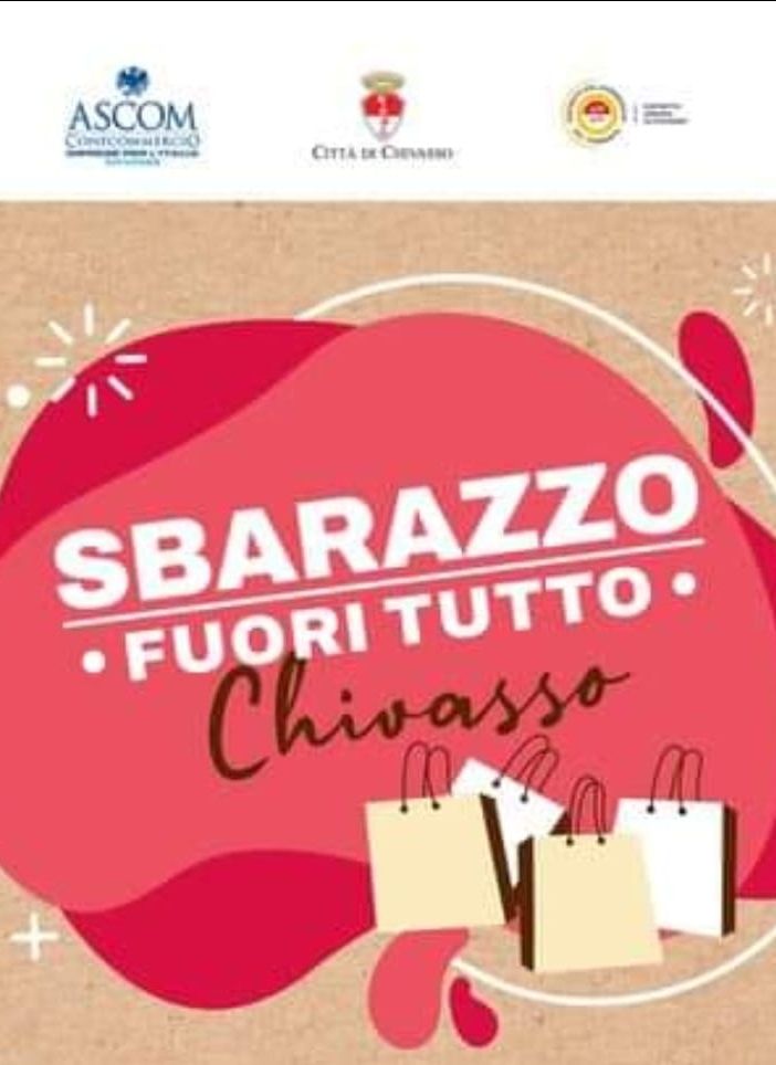Manifesto Sbarazzo a Chivasso
