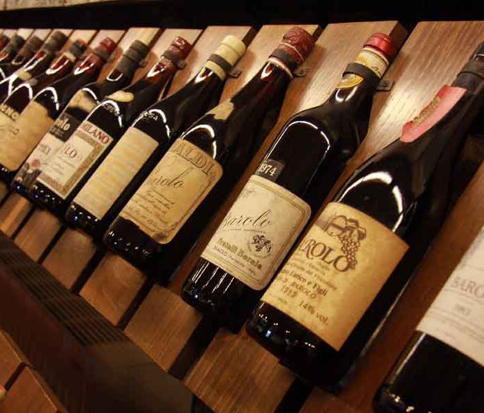 bottiglie di vino pregiato